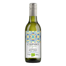 Wit wijntje Pinot Grigio, Colpasso bio